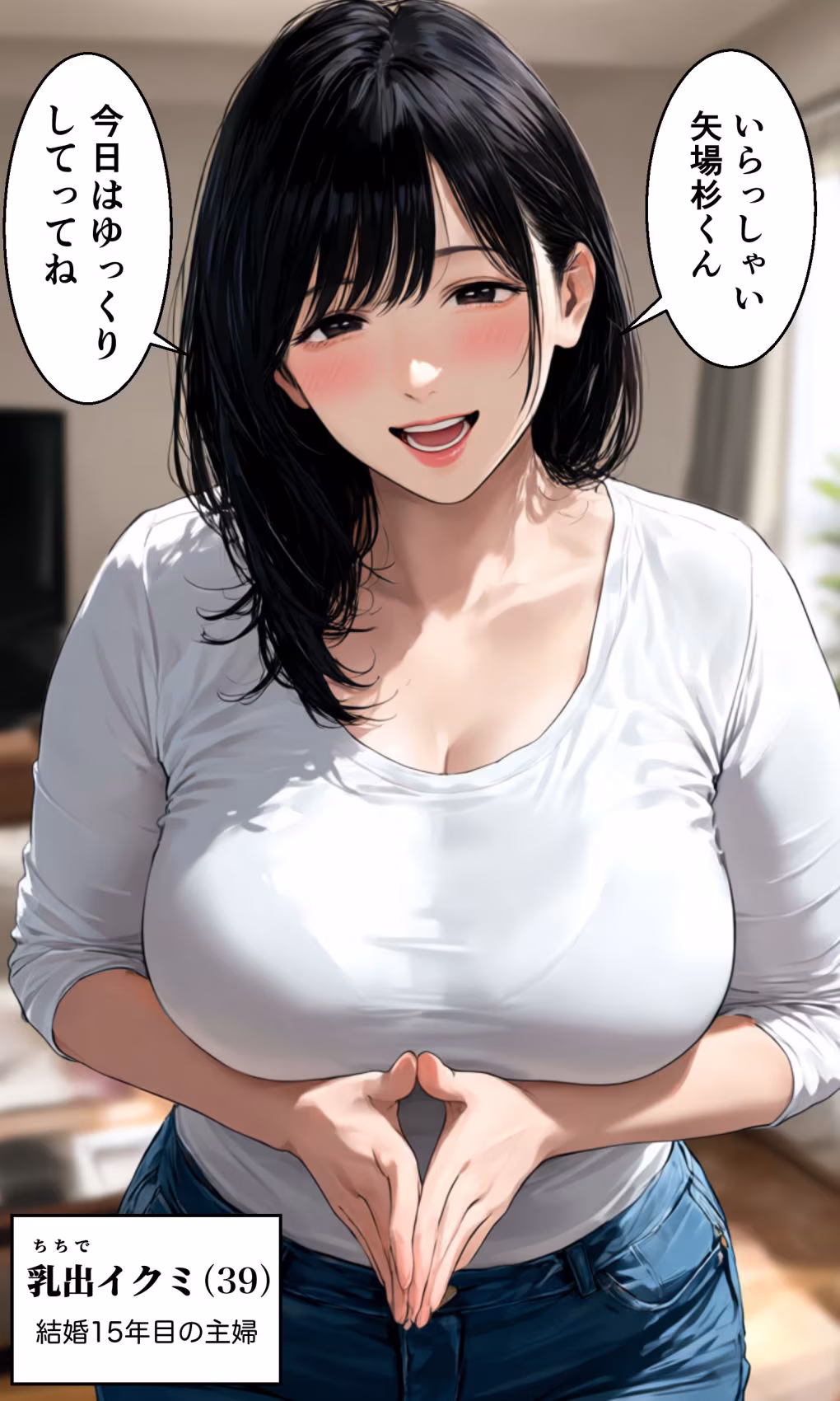 隣のヤリチン大学生とラブラブ不倫セックスしたら母乳噴射してイキまくった39歳巨乳人妻