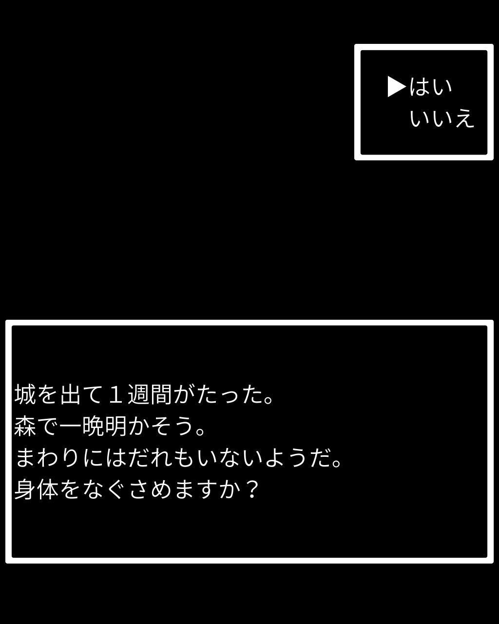 おきのどくですがぼうけんでしょじょはうばわれてしまいました