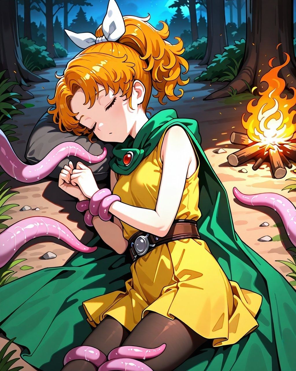 おきのどくですがぼうけんでしょじょはうばわれてしまいました