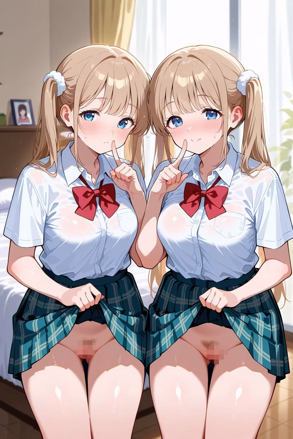 ノーパン双子の誘惑〜気持ちよさ2倍の絶頂〜