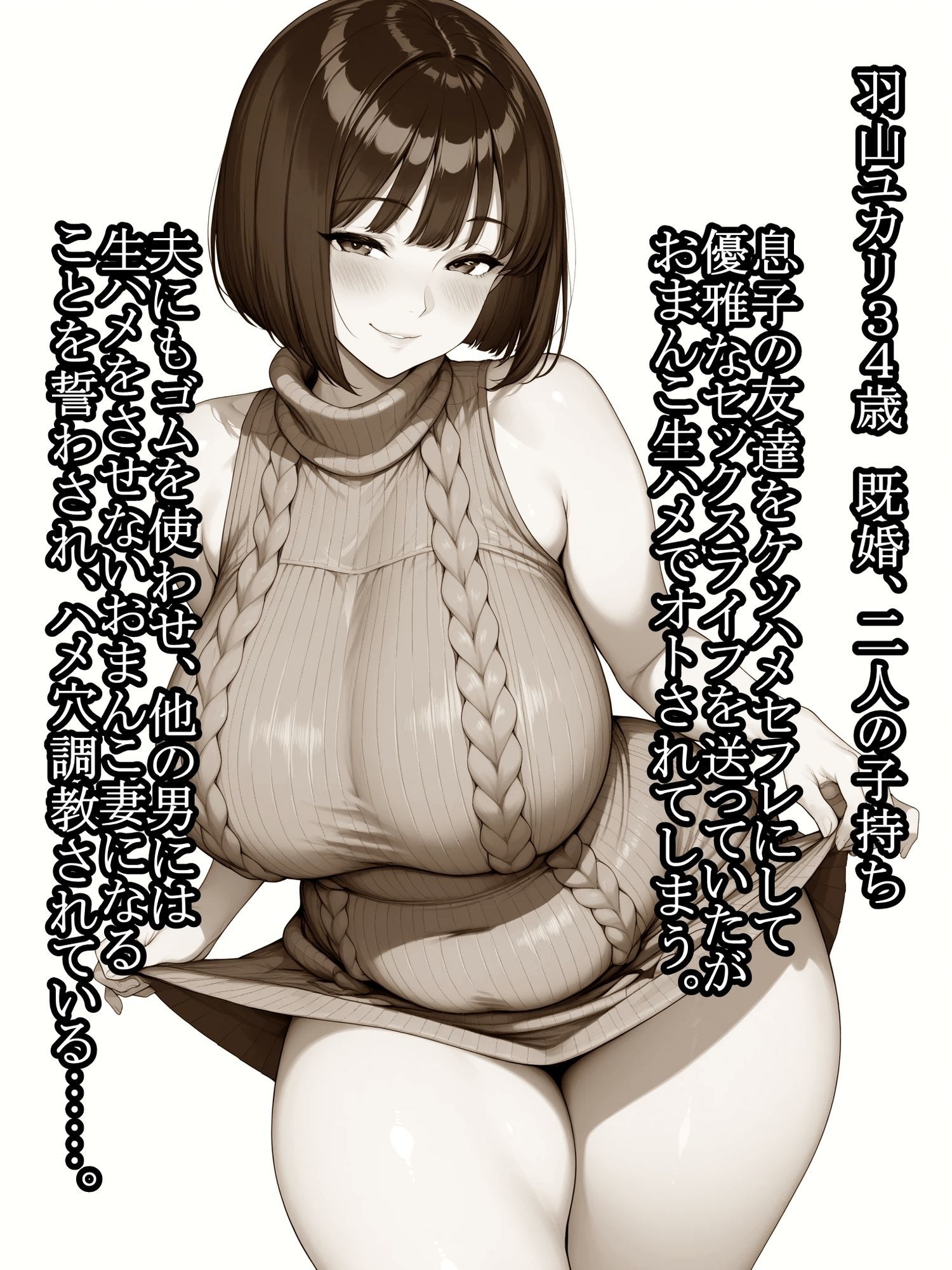 どスケベ人妻バニーユカリさん  ショタちんぽオナホ穴調教