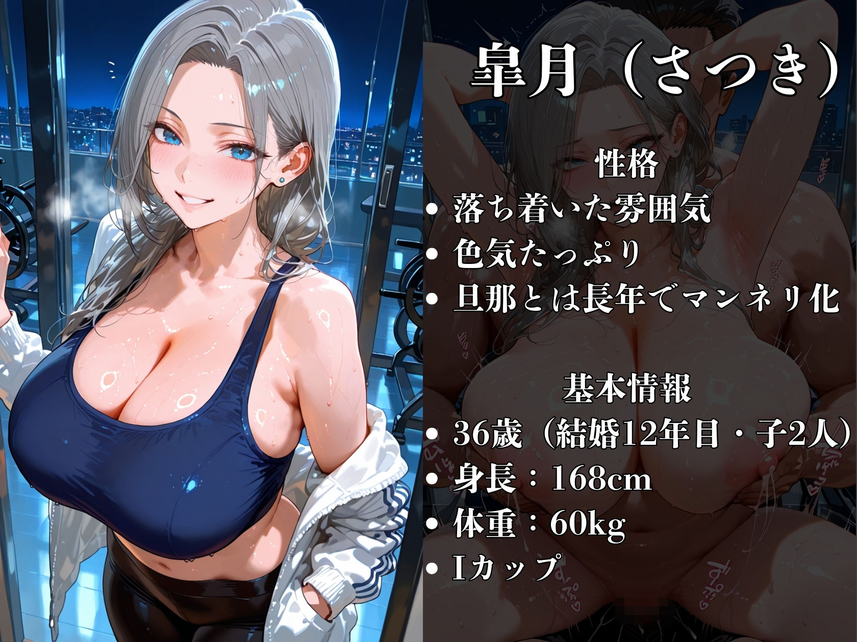 ジムに行ったら人妻とヤれた話