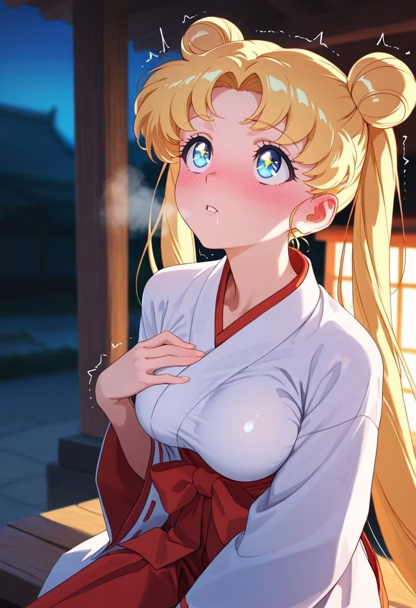 もしも。。。このキャラが巫女だったら〜月野う〇ぎ〜