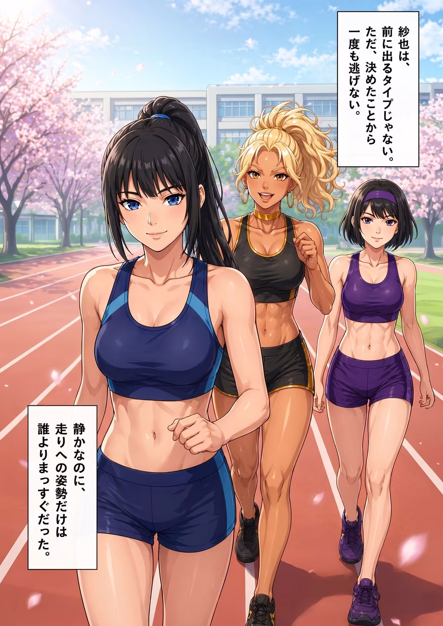 【陸上実妹3姉妹NTRシリーズ】 ハゲ山コーチの毒牙 Vol.1 紗也編